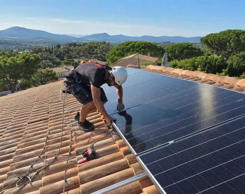 Installateur panneaux solaires Saint-Alban-du-Rhône — pose photovoltaïque sur toiture